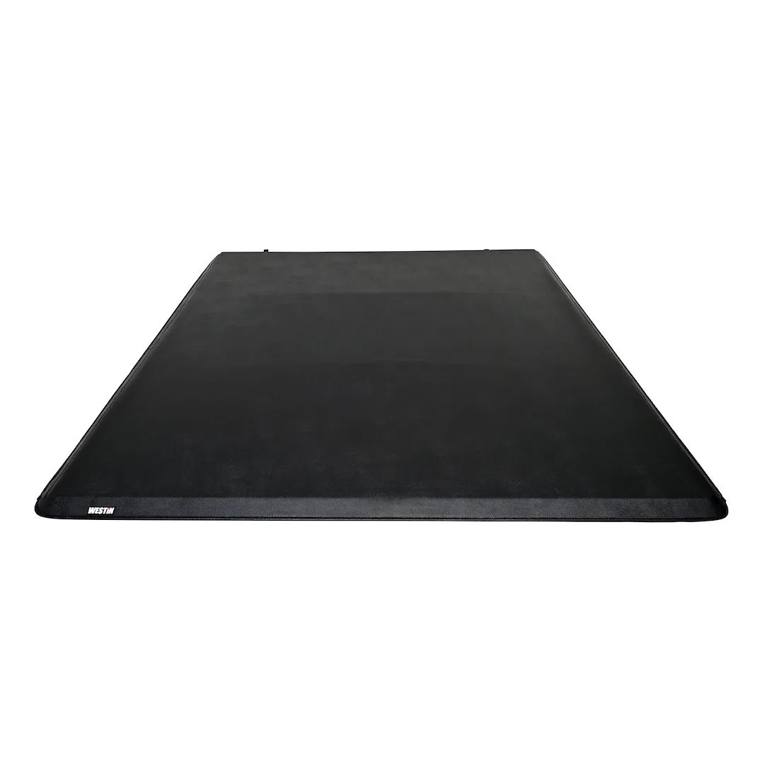 19-16355 – WESTIN Tonneau Cover, Soft Roll-Up Hook And Loop Standard Profile Not Hinged In Front Black Satin Vinyl Lo...